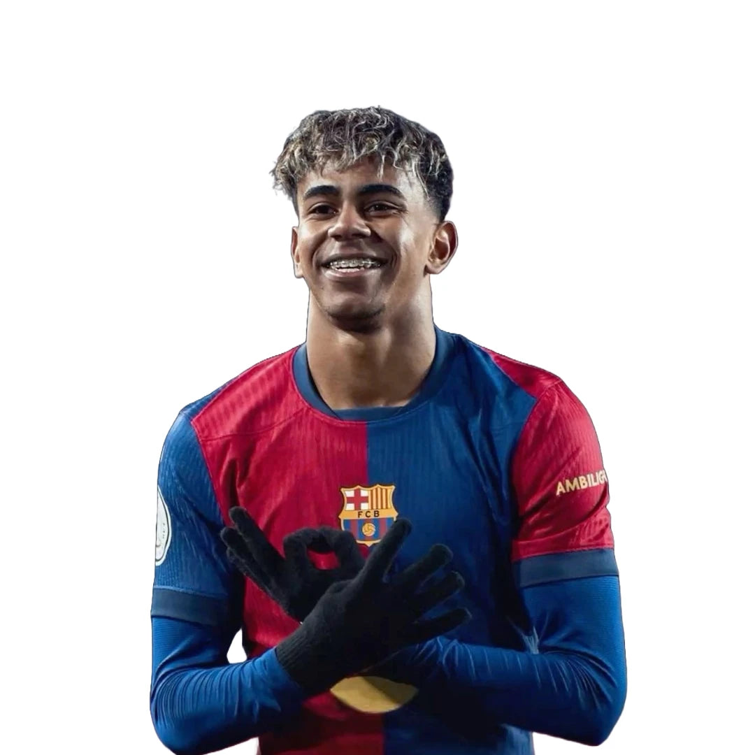 Детски футболни екипи на Ламин Ямал