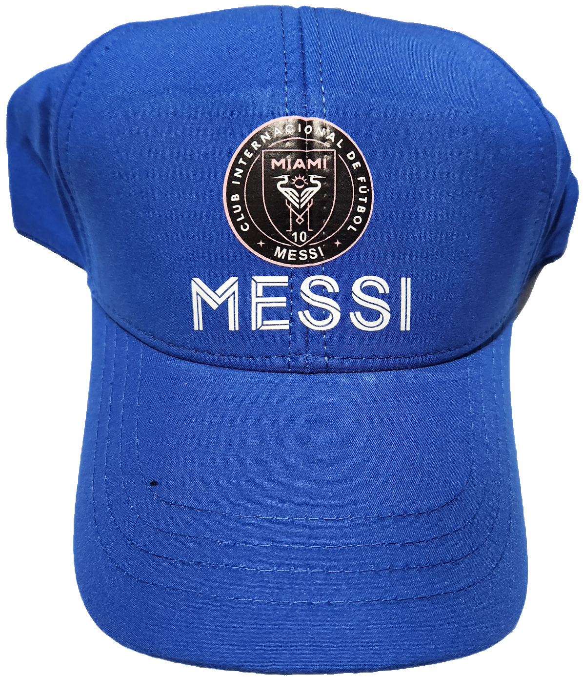 MESSI Спортна шапка с козирка, Футбoлна на МЕСИ, Син цвят Inter MIAMI