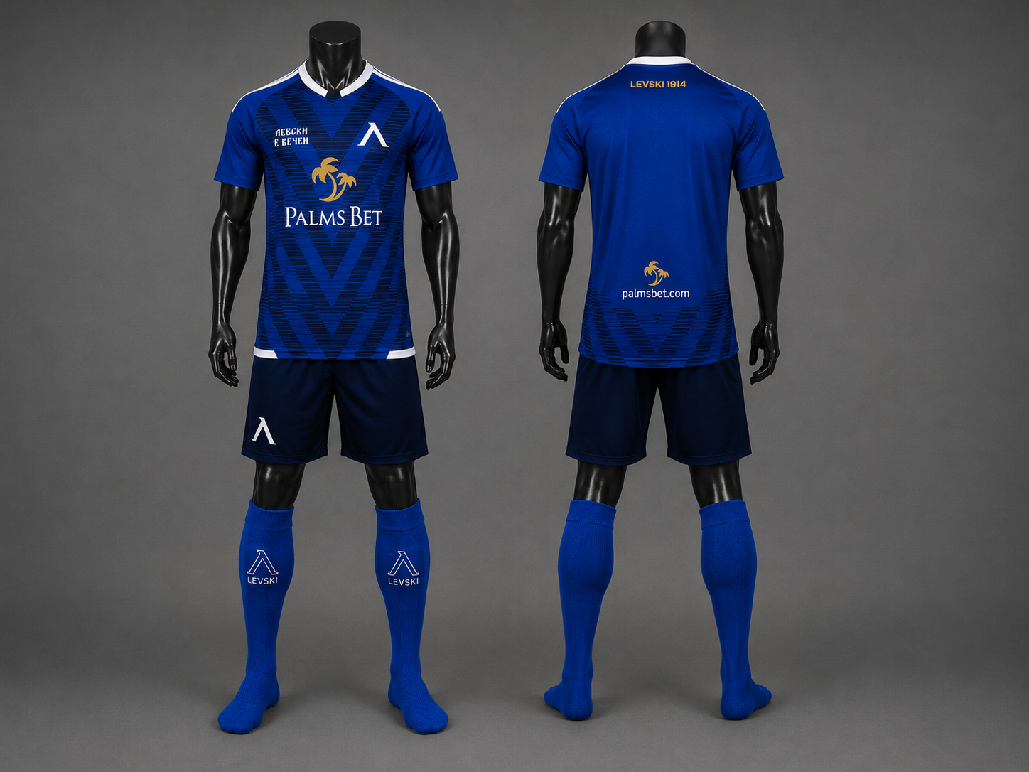 New season 26/27 Levski Sofia Детски спортен екип с чорапи Левски София Palms bet New