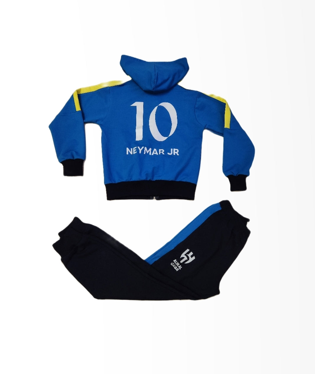 Футболен спортен екип на Неймар 10, Син, Анцуг с дълъг ръкав Ал Хилал