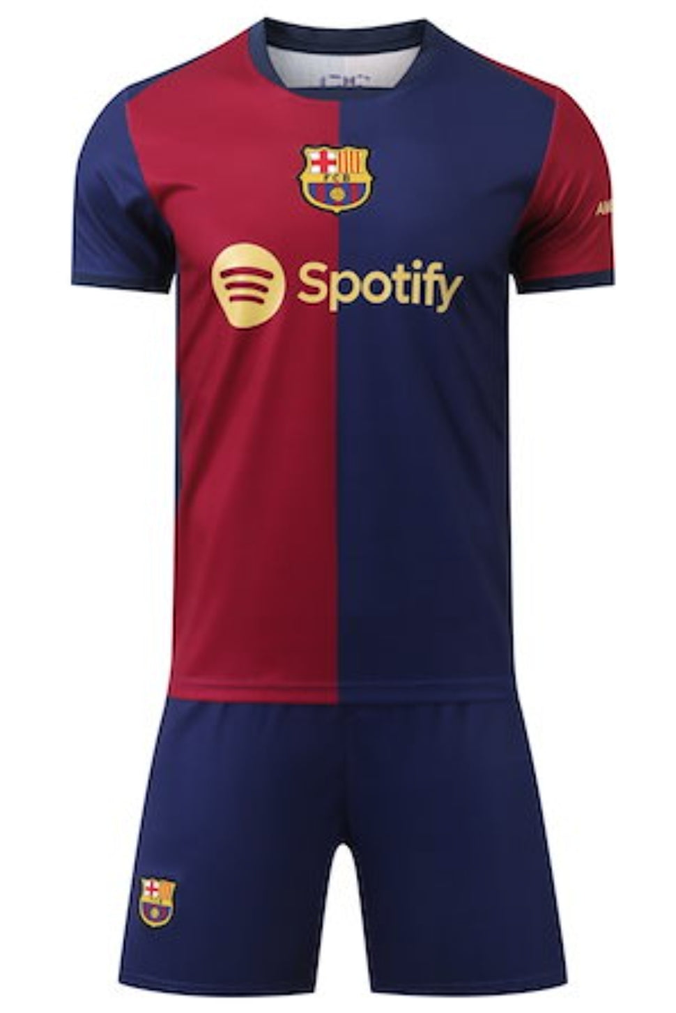 Детски спортен Анцуг на Ламин Ямал 10 Барселона суичър 2025 Червен цвят