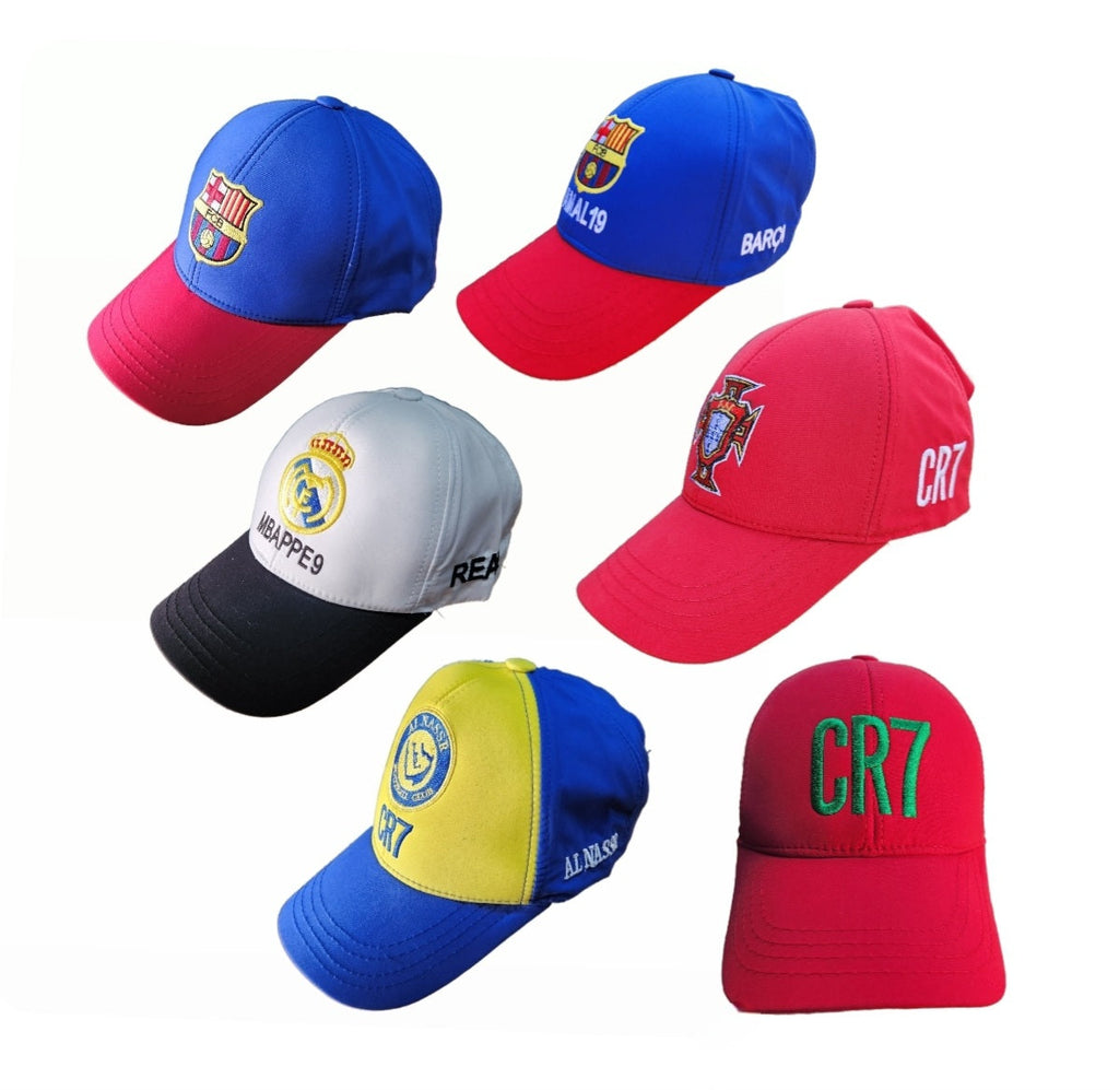 Футболни шапки на Футболисти - Шапки с Козирка CR7 Mbappe Messi Yamal