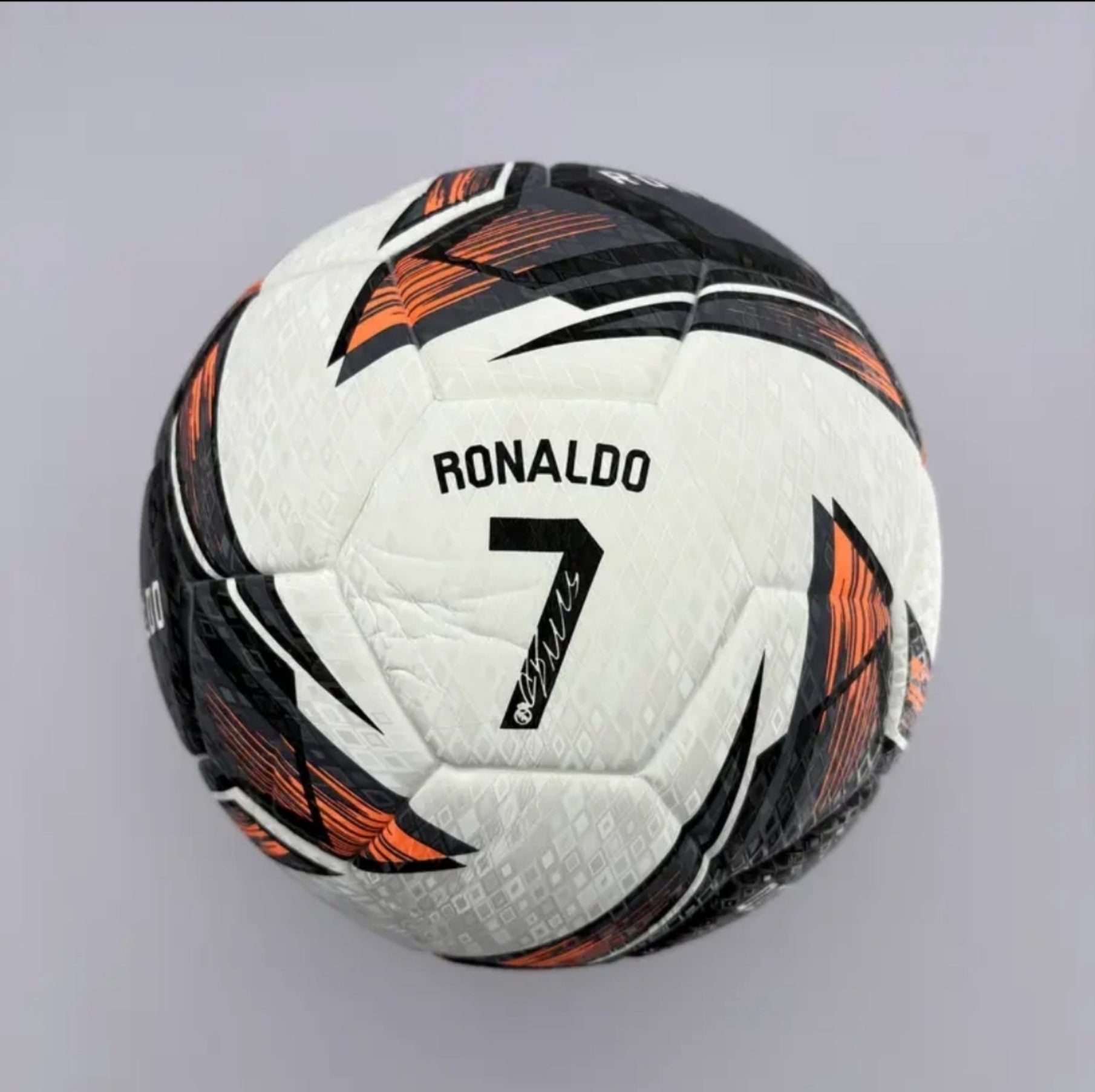 Футболна Топка CR7 RONALDO / Роналдо 2025г Бяла Световно първенство