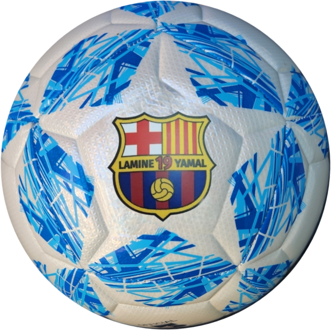 Футболна Топка Барселона Светло синя 2025 Ямал Lamine Yamal