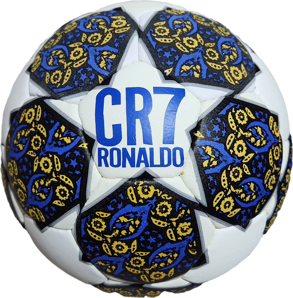Футболна Топка CR7 RONALDO / Роналдо 2025г Син цвят  Шампионска лига