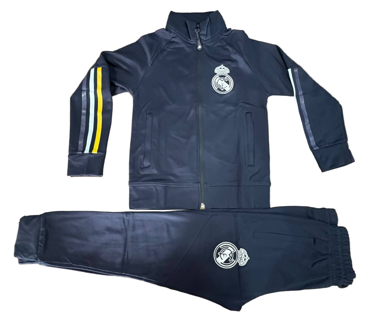 Детски спортен екип на Real Madrid, Бял цвят, Анцуг с дълъг ръкав