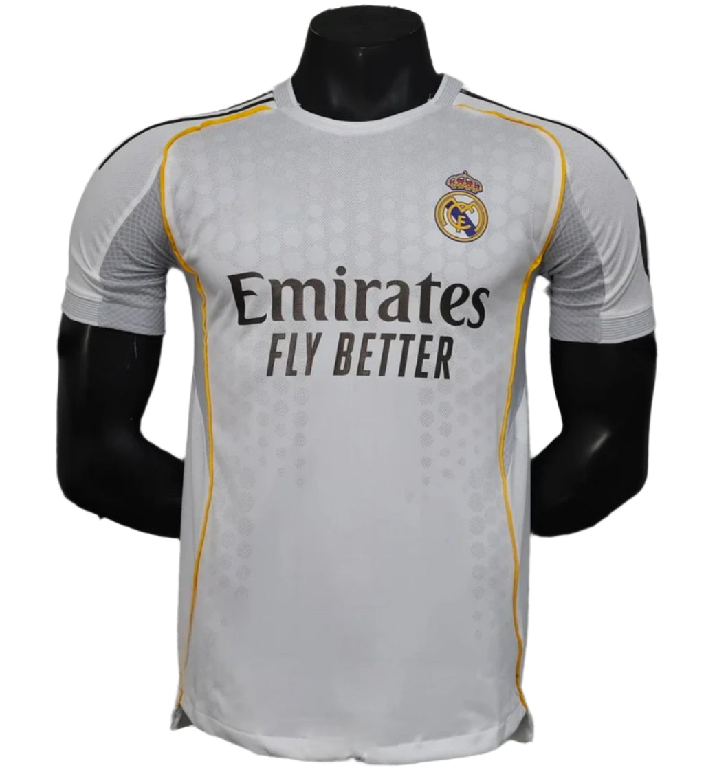 2026 Детски футболен спортен екип с Чорапи на  Реал Мадрид 9 Мбапе, Бял MBAPPE 9 MADRID