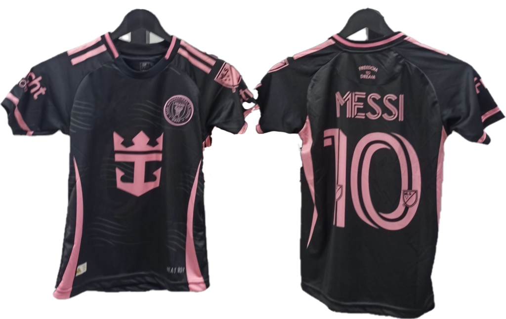 2025 Детски спортен екип на Меси 10 с чорапи, футболен MESSI Бял Интер