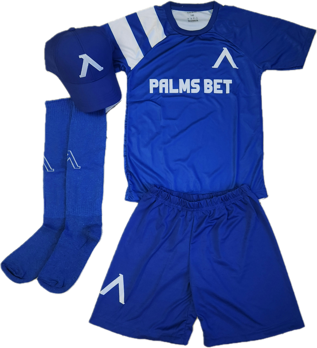 Детски спортен екип на ЛЕВСКИ + Шапка Син цвят, футболен LEVSKI 2025