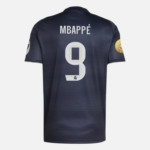 Детски футболен спортен екип  Мбапе 2026 с Чорапи на  Реал Мадрид  Черен