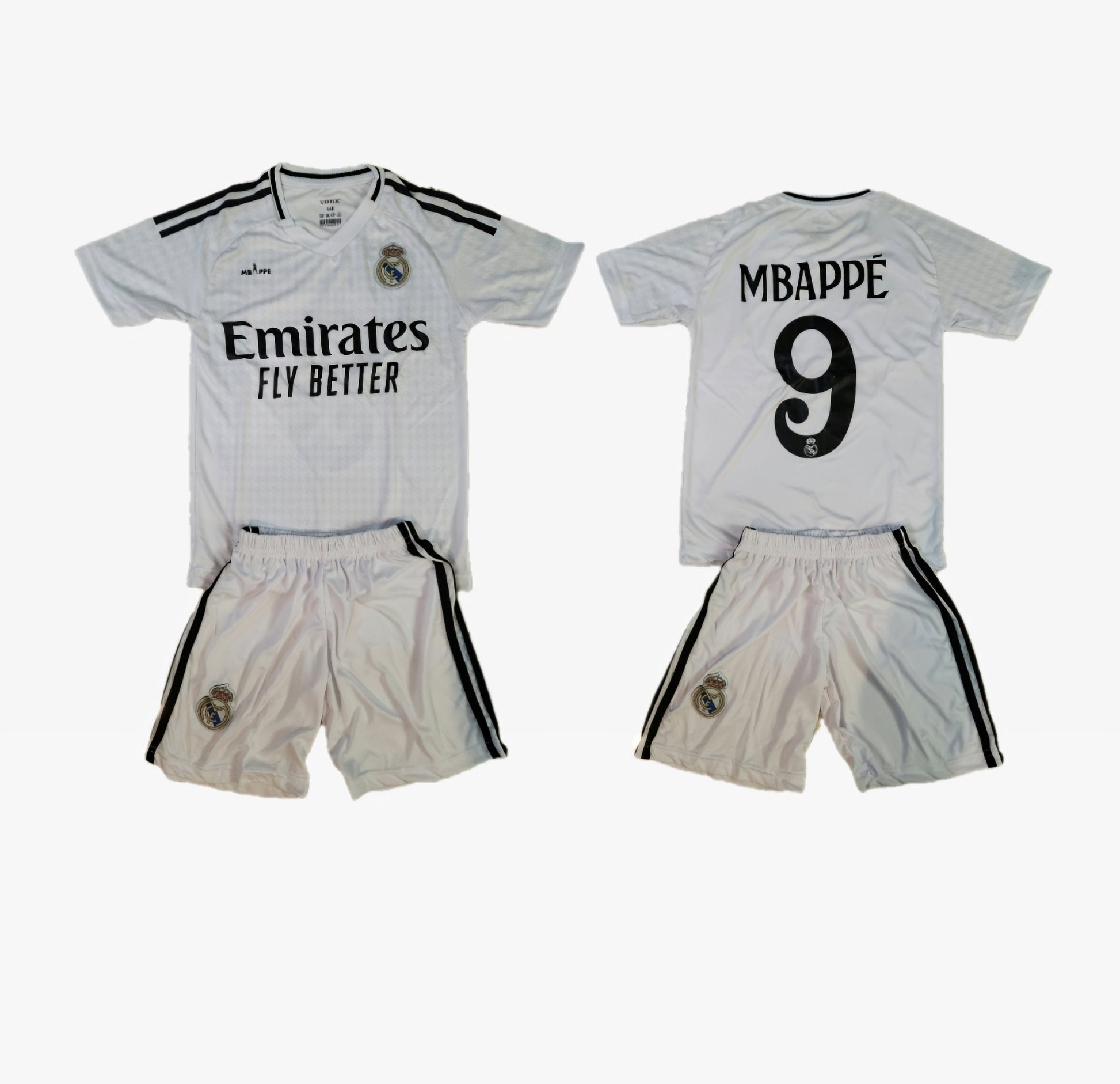 2025 Детски футболен екип Мбапе 9  Mbappe Зелен, Реал Мадрид