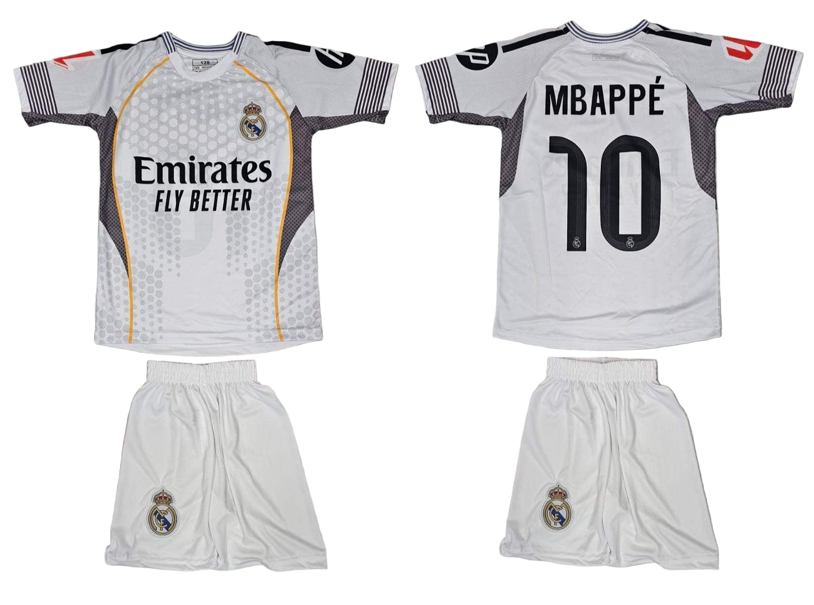 Детски футболен спортен екип с Чорапи на  Реал Мадрид 10 Мбапе, 2026