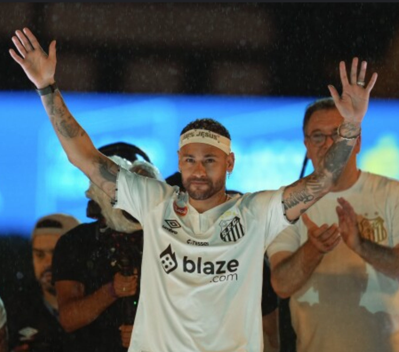 Детски спортен екип с чорапи на Неймар 10, футболен Neymar SANTOS 25г