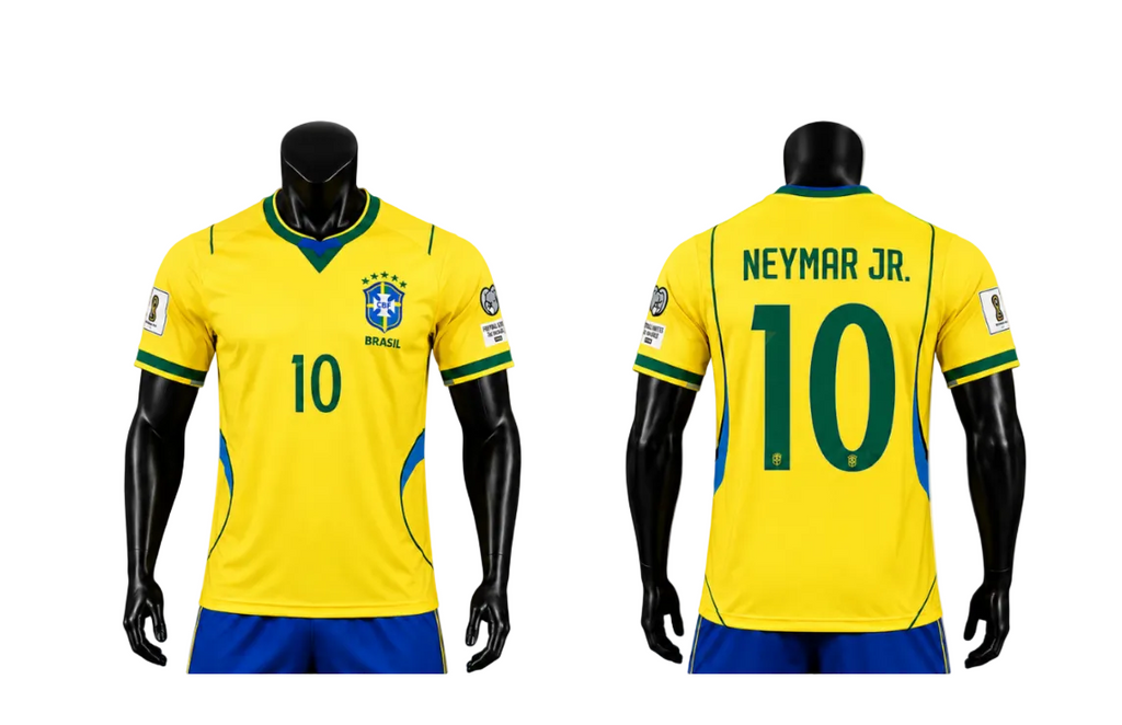 Мъжка Тениска на Neymar Brazil Бразилия Неймар световно