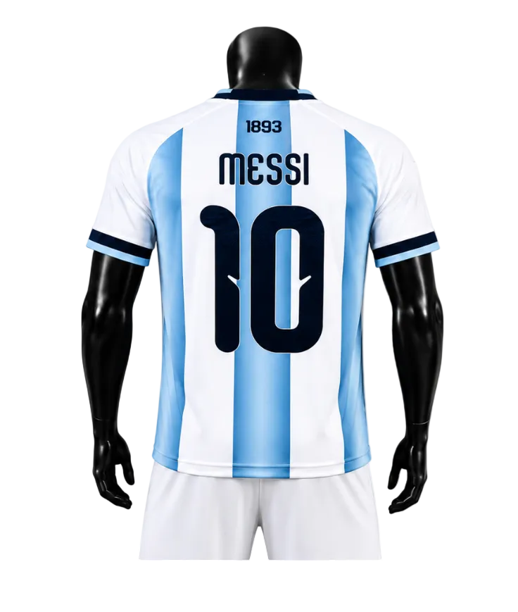 Детски Футболен спортен екип на Меси Аржентина с Чорапи, футболен MESSI ARGENTINA 10 2026