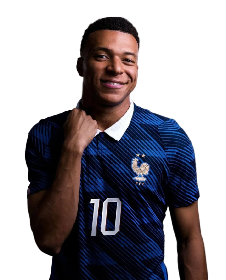 Мъжка Тениска на Мбаппе 10 France  Тъмно синя MBAPPE