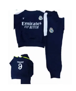 Детски спортен комплект Real Madrid Mbappe 9 с Блуза Електриков Кант Мбапе