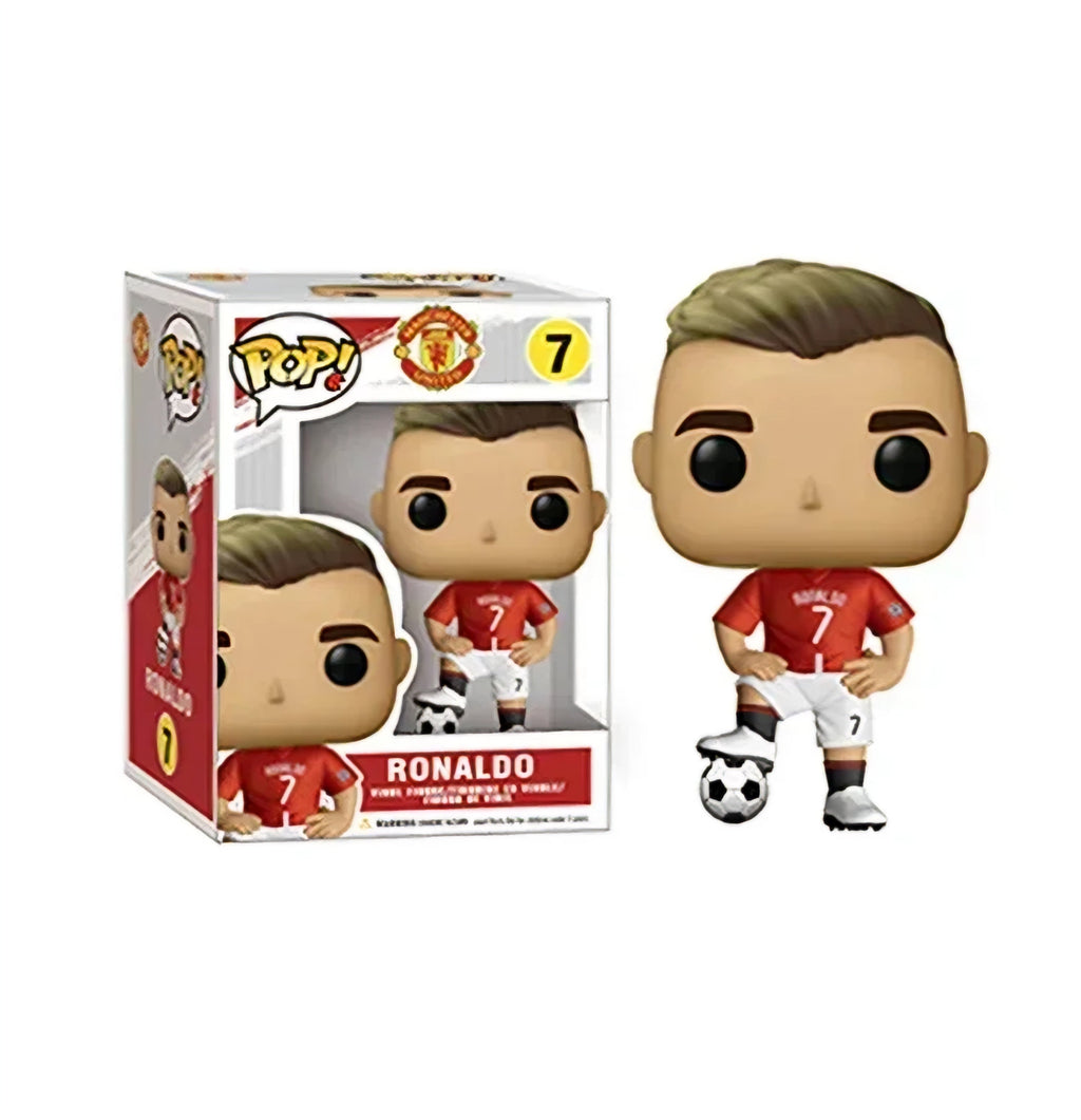 Фигурка играчка на Роналдо Португалия 12см Футбол кукла с кутия фенски