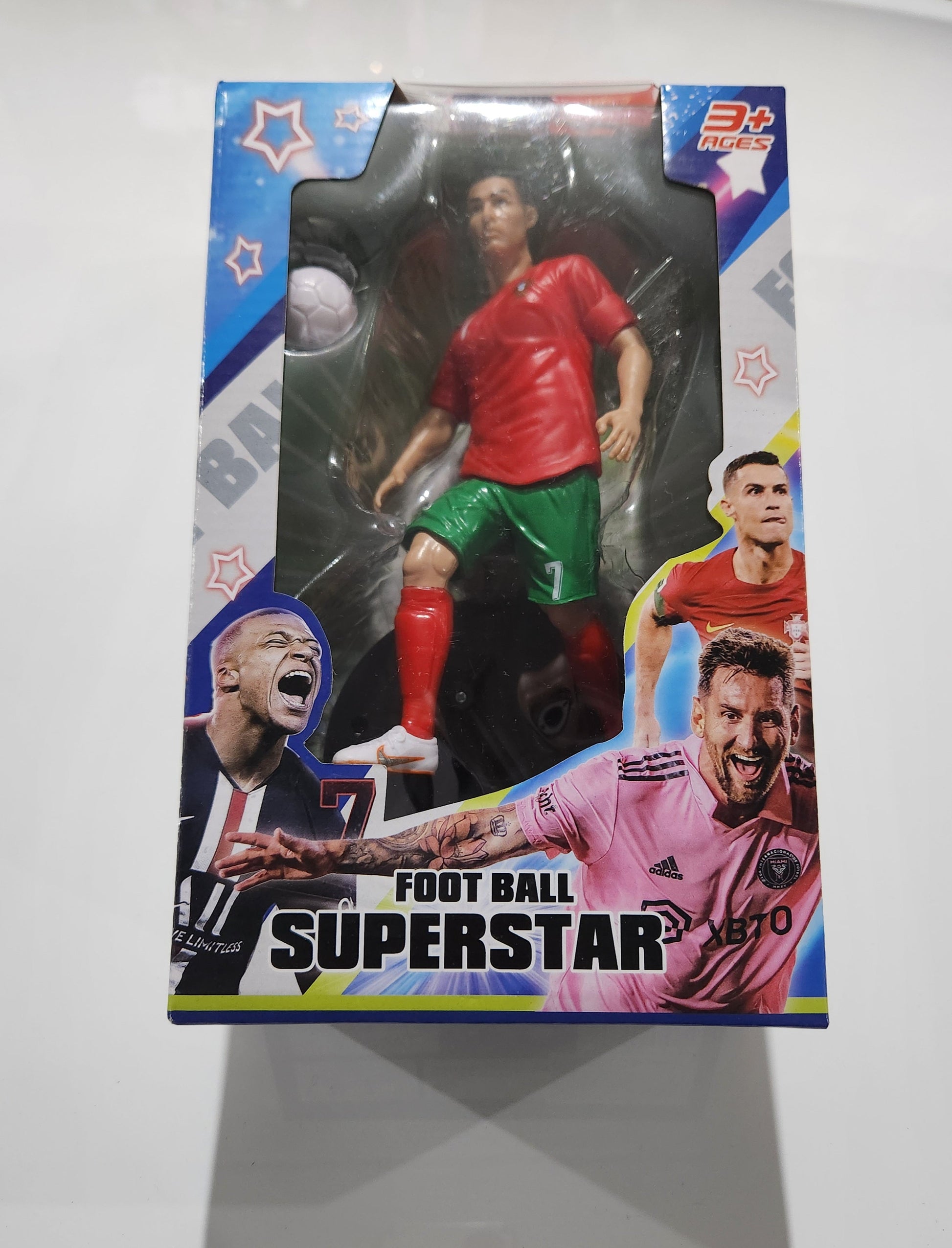 Фигурка в Кутия играчка на Роналдо Португалия 20см Футбол