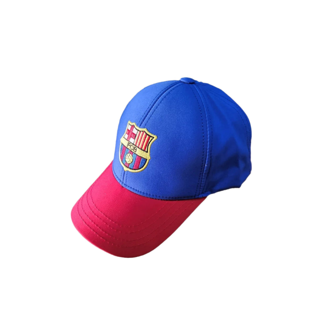 Спортна шапка с козирка, Футбoлна на Ямал, Червено - Синя Yamine Yamal 25г