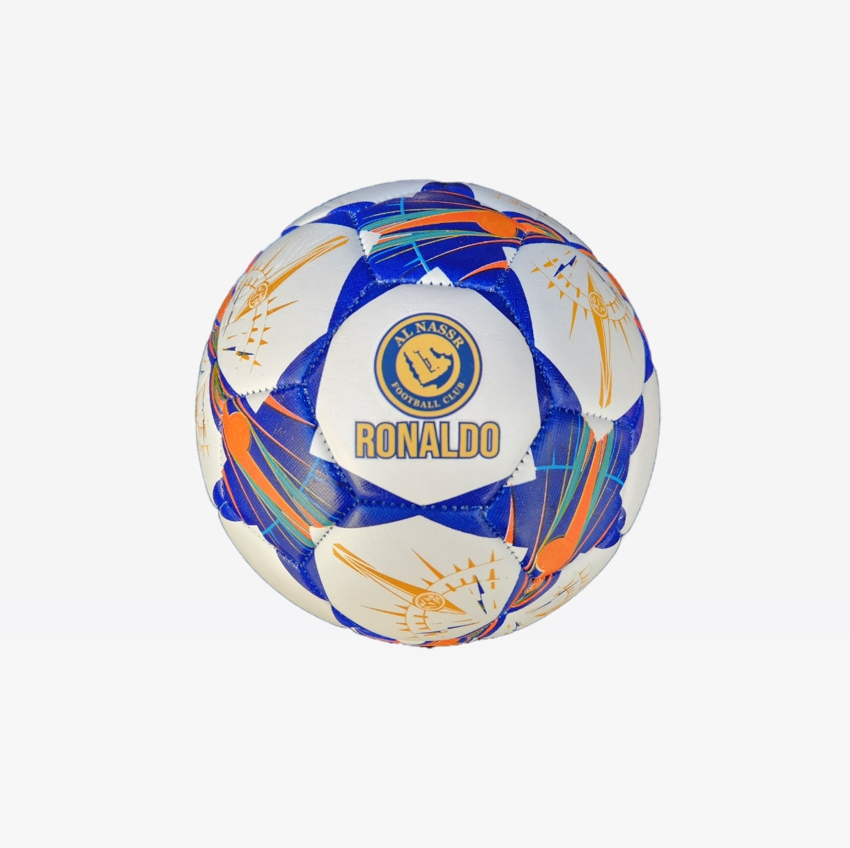 Футболна Топка на CR7 Роналдо 2025г Синя Звезда CRISTIANO RONALDO