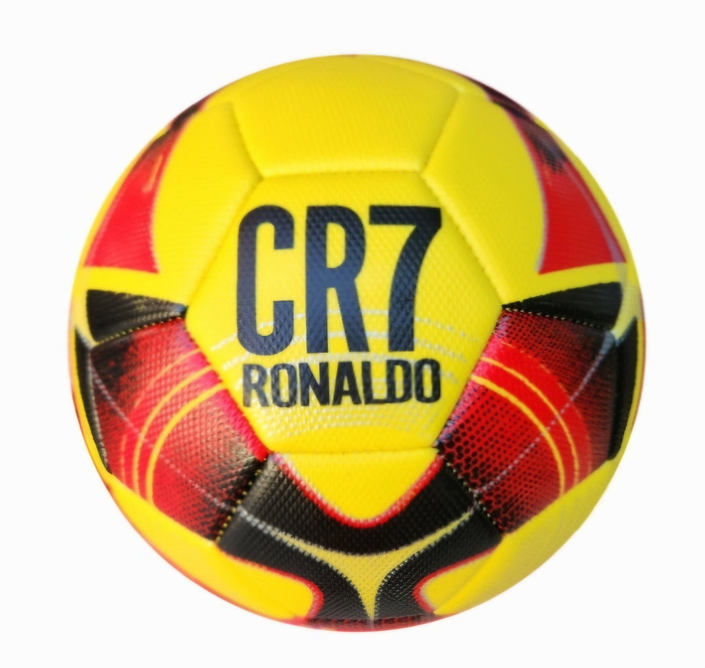 Футболна Топка на CR7 Роналдо 2025г Синя CR7 Размер 5, Шита