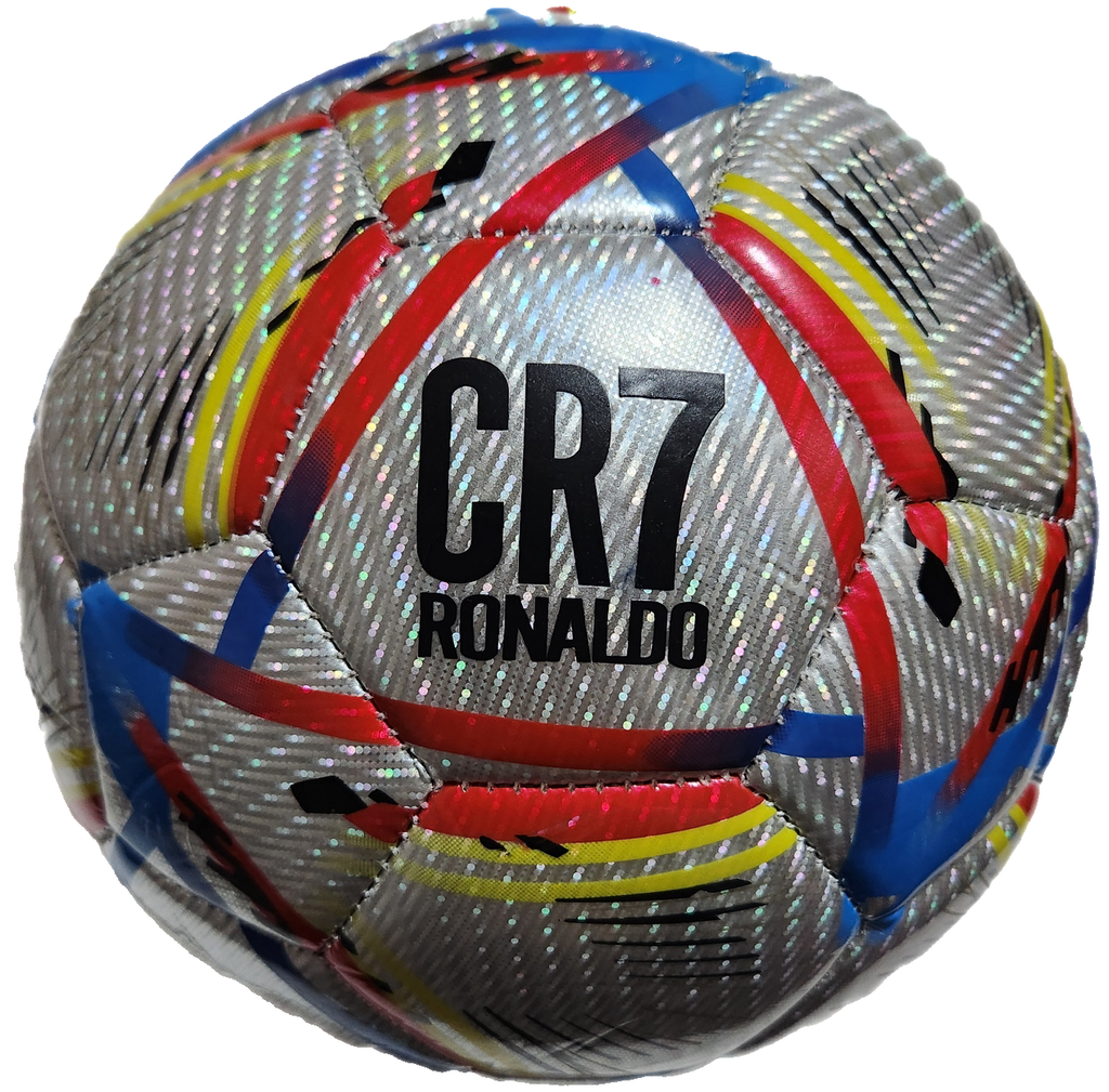 Футболна Топка CR7 RONALDO / Роналдо 2024г Бяло - Шарена