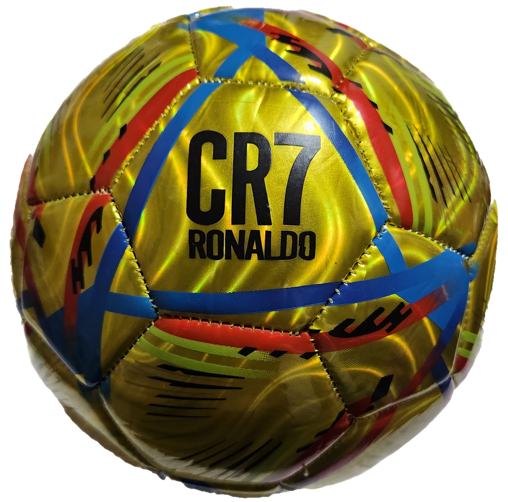 Футболна Топка CR7 RONALDO / Роналдо 2024г Бяло - Шарена