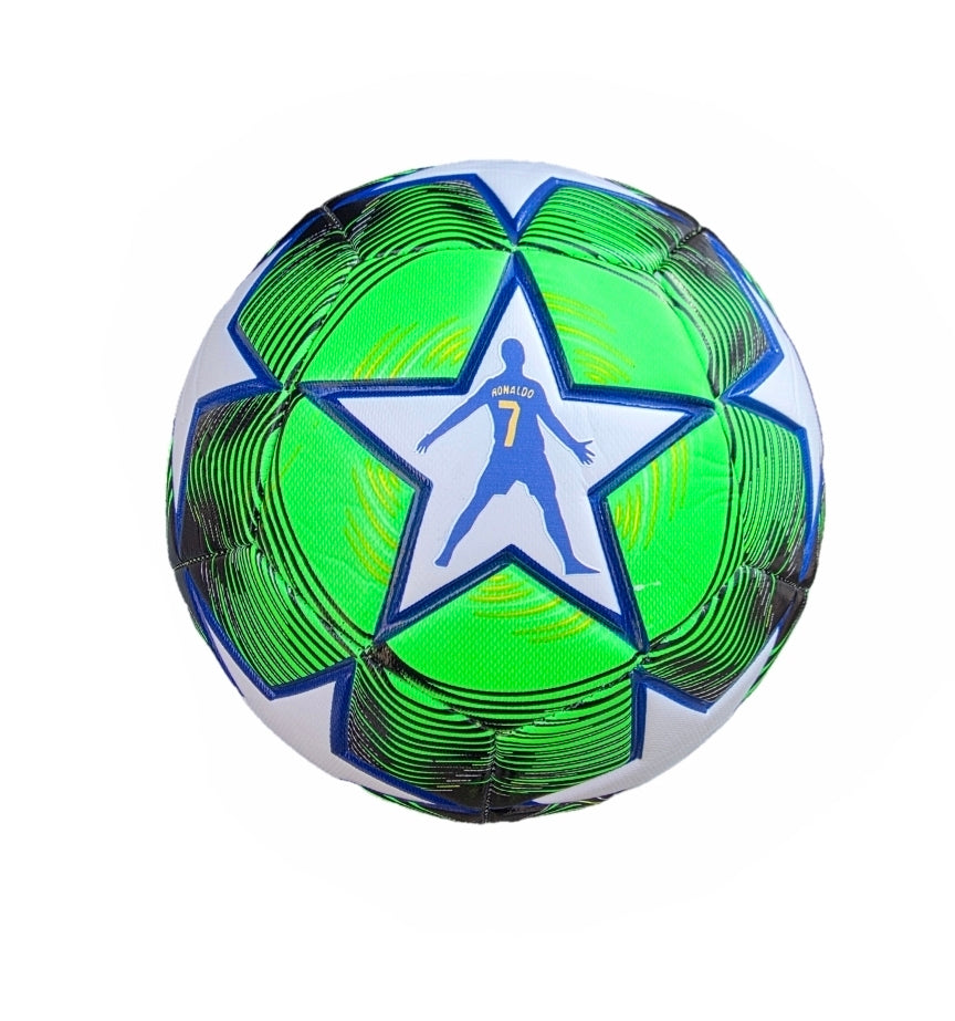 GREEN Футболна Топка CR7 RONALDO / Роналдо 2026г Зелена топка