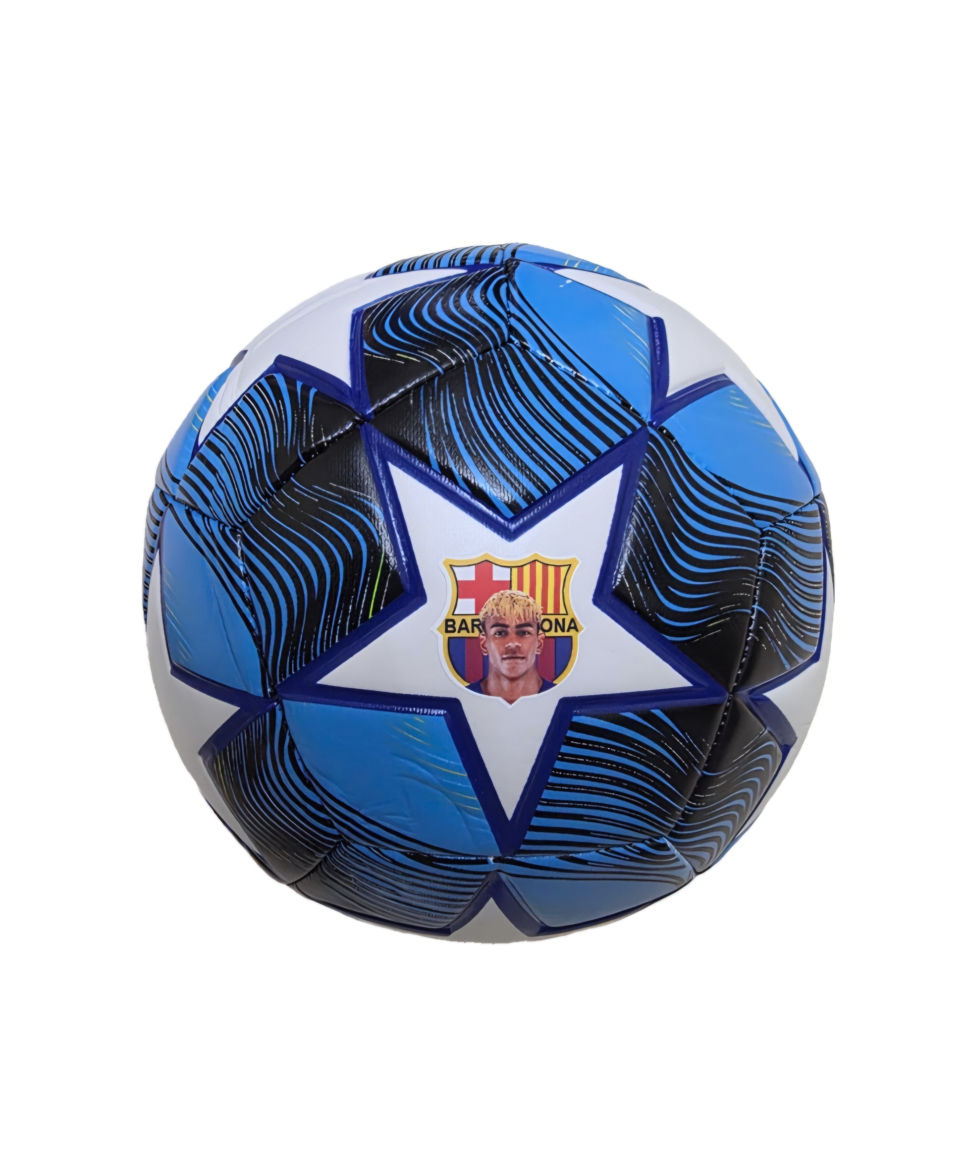 Футболна Топка Барселона Yamal Синя Шампинска Лига Ямин Ямал