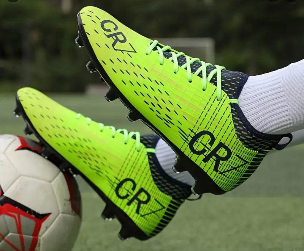 CR7 Кристиано Роналдо футболни Бутони детско | Калеври за футбол Жълт