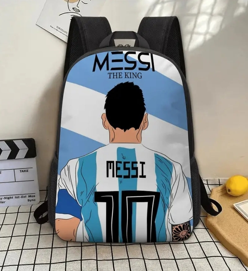 Футболна Ученическа Раница MESSI 10 детско юноша Барселона Меси