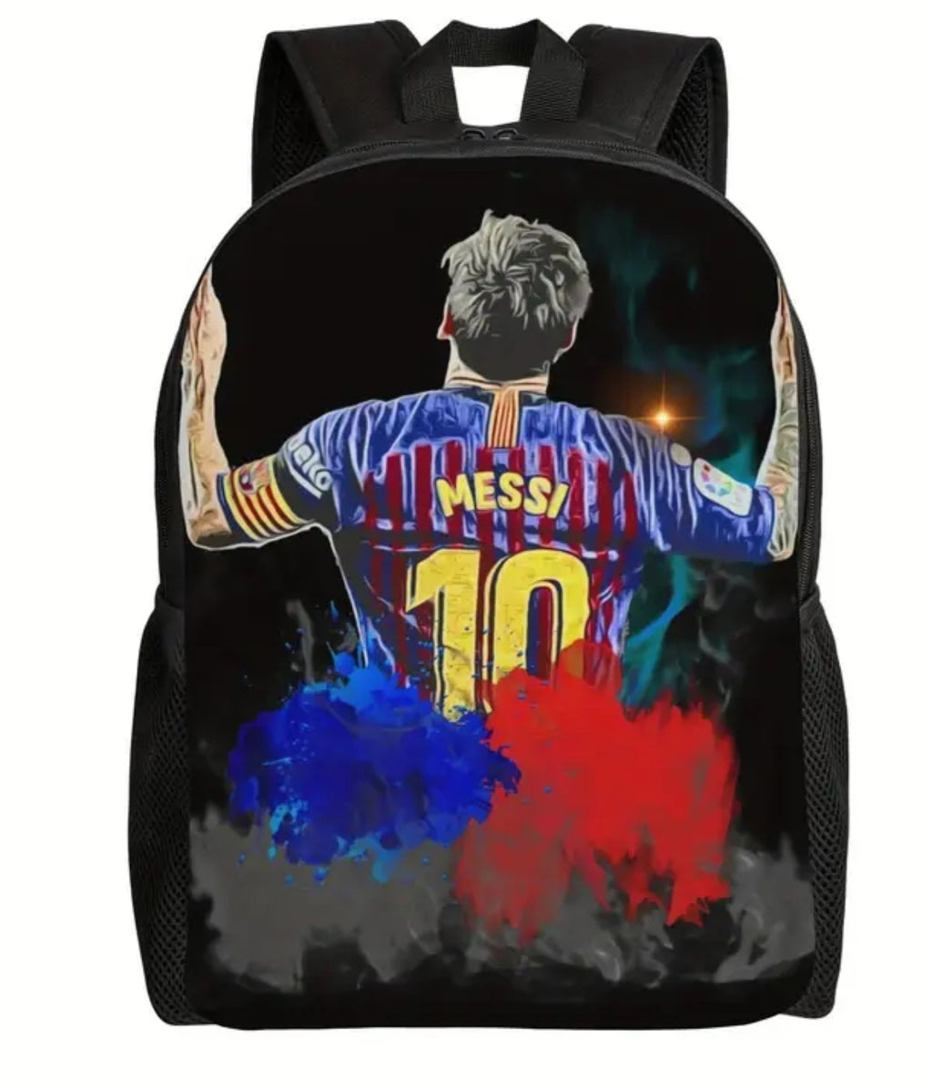 Футболна Ученическа Раница MESSI 10 детско юноша Барселона Меси