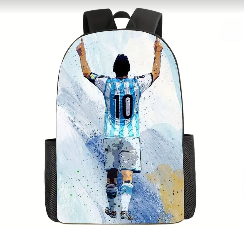 Футболна Ученическа Раница MESSI 10 детско юноша Барселона Меси