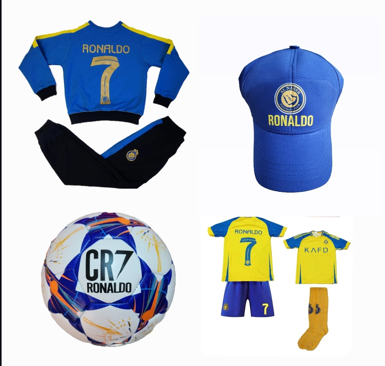 CR7 Детска футболна Екипировка на Роналдо, за 8г. СЕТ Червен Манчестър