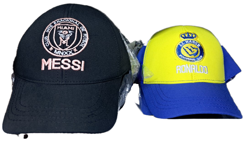 CR7 | МESSI Спортна шапка с козирка, Футбoлна на Роналдо, Синя RONALDO