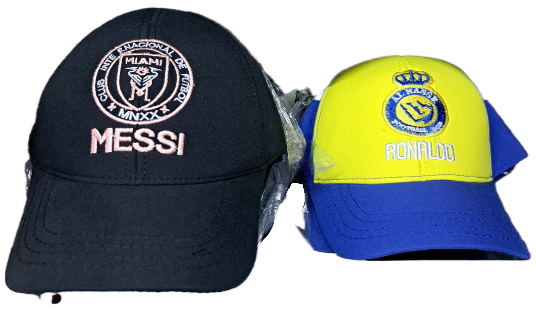 CR7 | МESSI Спортна шапка с козирка, Футбoлна на Роналдо, Синя RONALDO