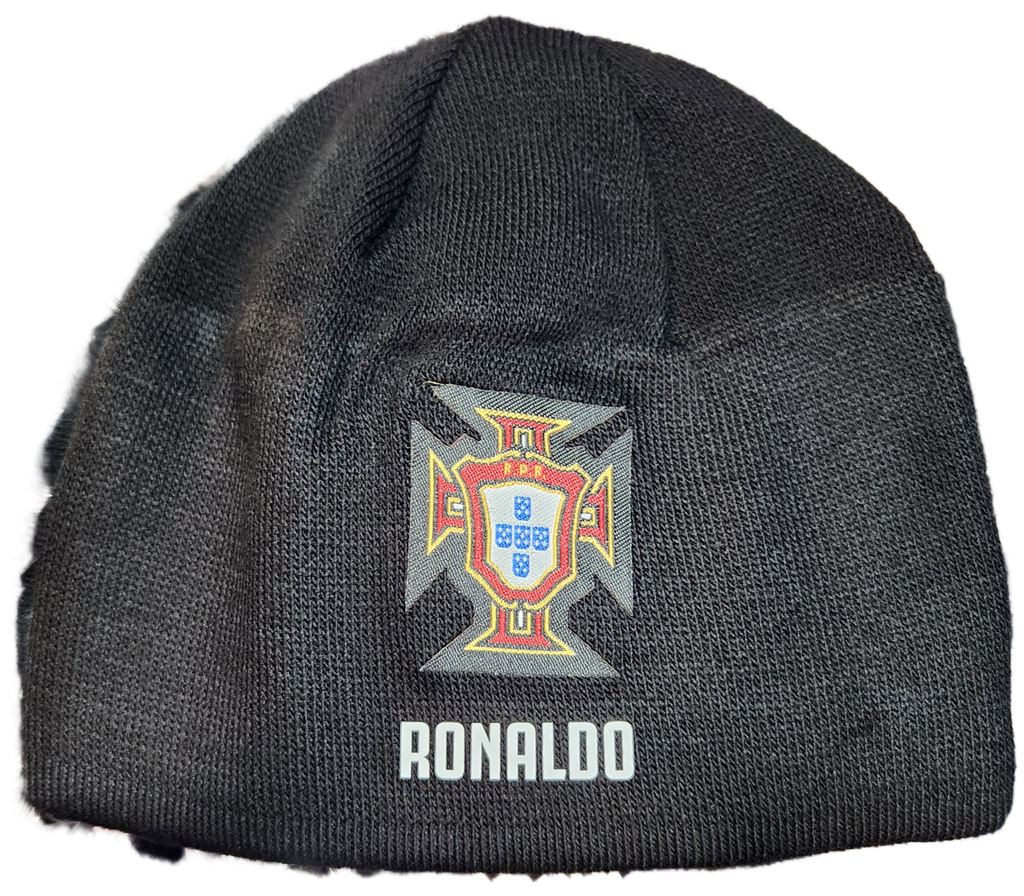 CR7 Роналдо Спортна Зимна Шапка, Футбoлна Португалия Червен Зелен цвят