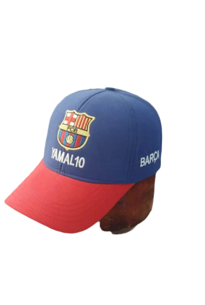 Спортна шапка с козирка, Футбoлна на Ямал 10, Синя Lamine Yamal