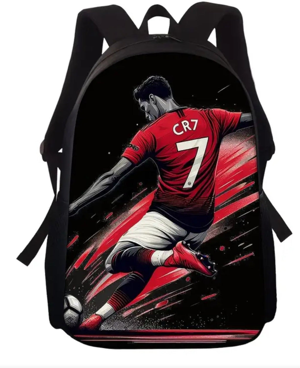 Футболна Ученическа Раница Lamine Yamal 19 RONALDO 7 детско Роналдо Червена