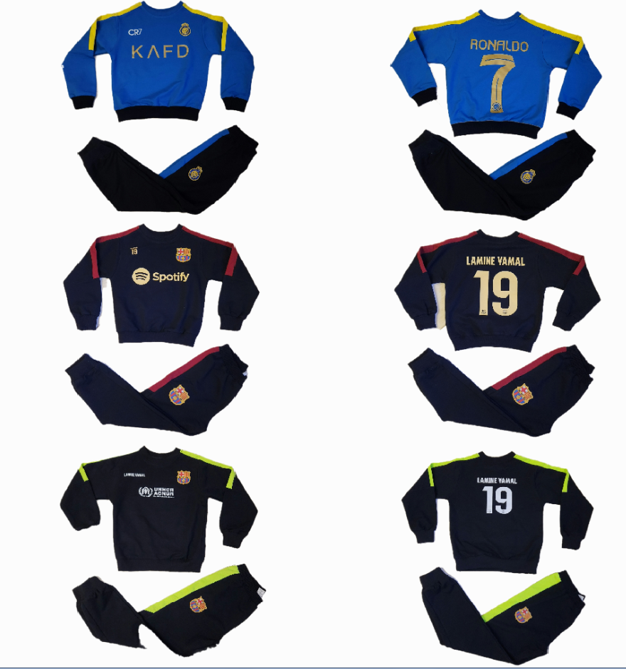 Детски спортен комплект Real Madrid Mbappe 9 с Блуза Електриков Кант Мбапе