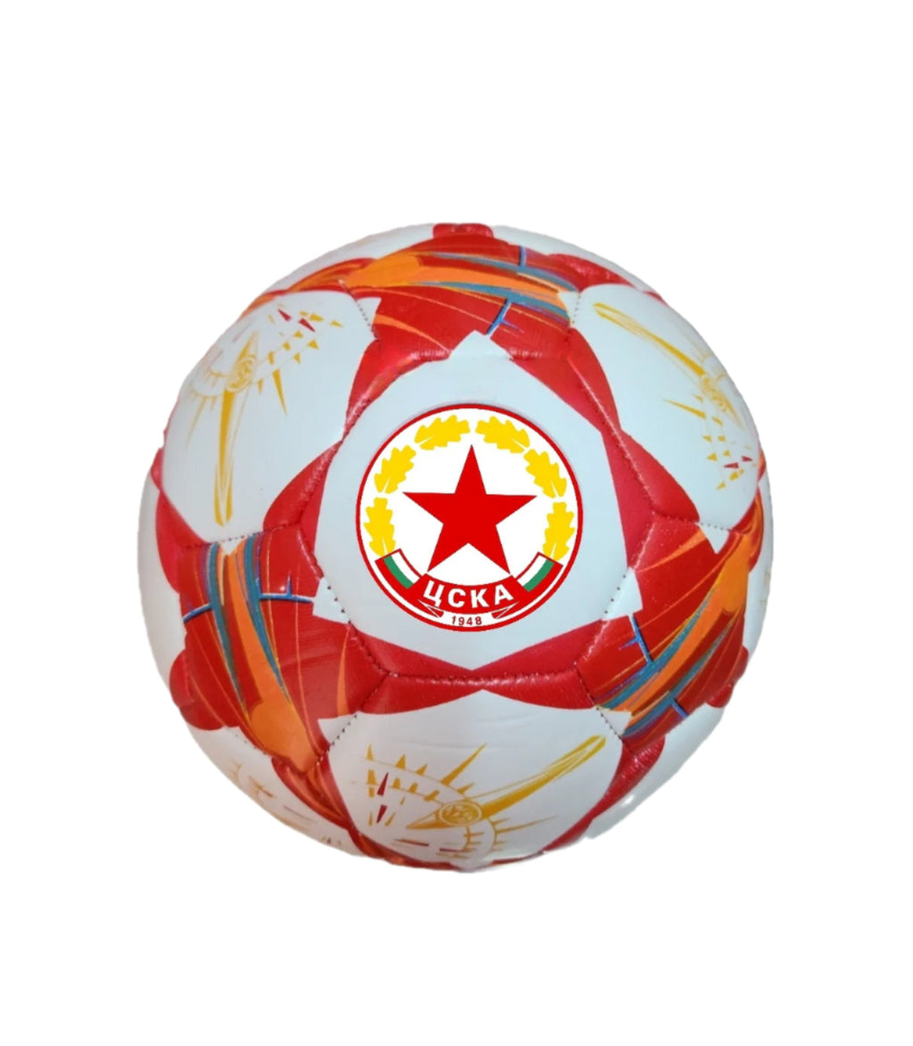 Футболна Топка  ЦСКА СОФИЯ / CSKA SOFIA Цвят Червена 2025г