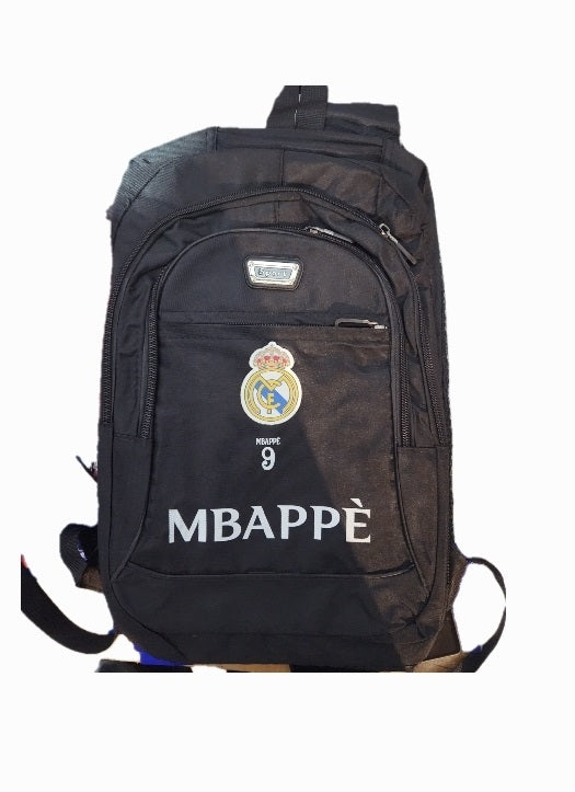 Футболна Ученическа Раница Mbappe 9 детско юноша Мбапе 9 Бяла