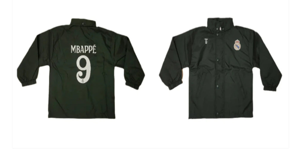 Детска Ветровка на Ламин Ямал 19 Яке Барселона с качулка Роналдо, Мбапе